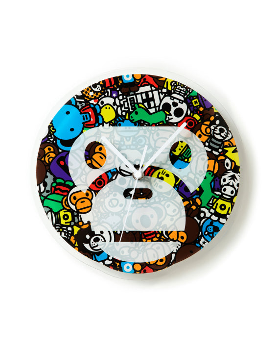 Baby Milo Multicolor Wall Clock