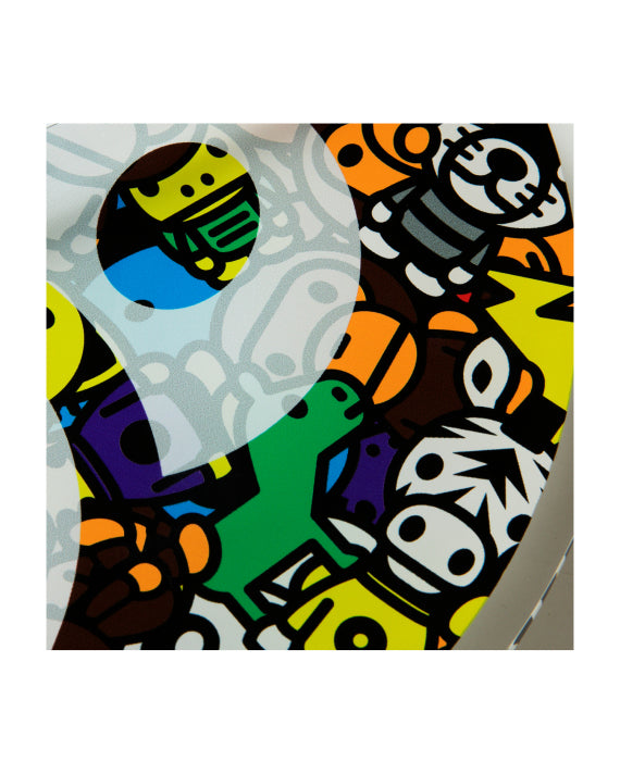 Baby Milo Multicolor Wall Clock