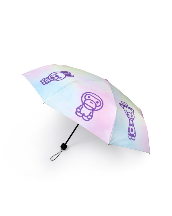 BABY MILO PASTEL GRADIENT FOLDABLE UMBRELLA