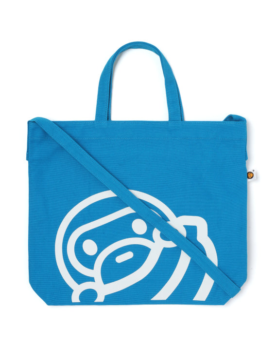 BABY MILO VIBRANT TOTE BAG - BLUE