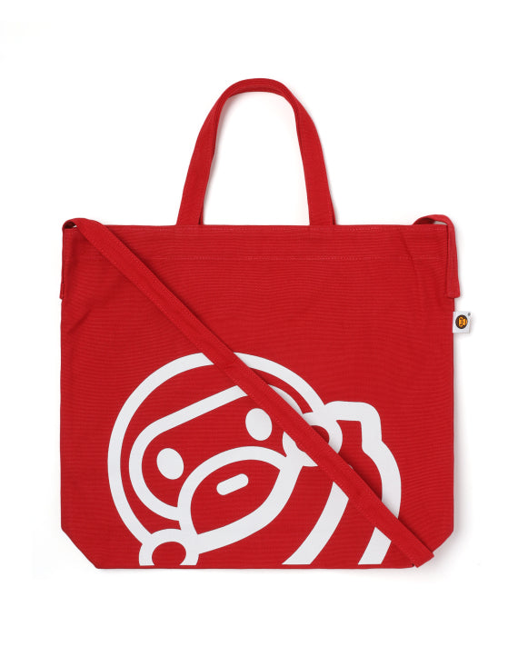 BABY MILO VIBRANT TOTE BAG - RED