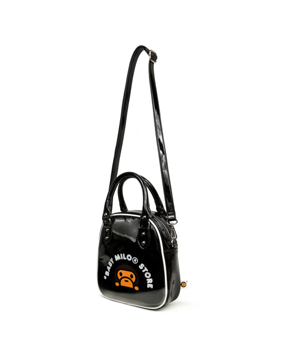 BABY MILO BLACK BOWLING MININ HANDBAG