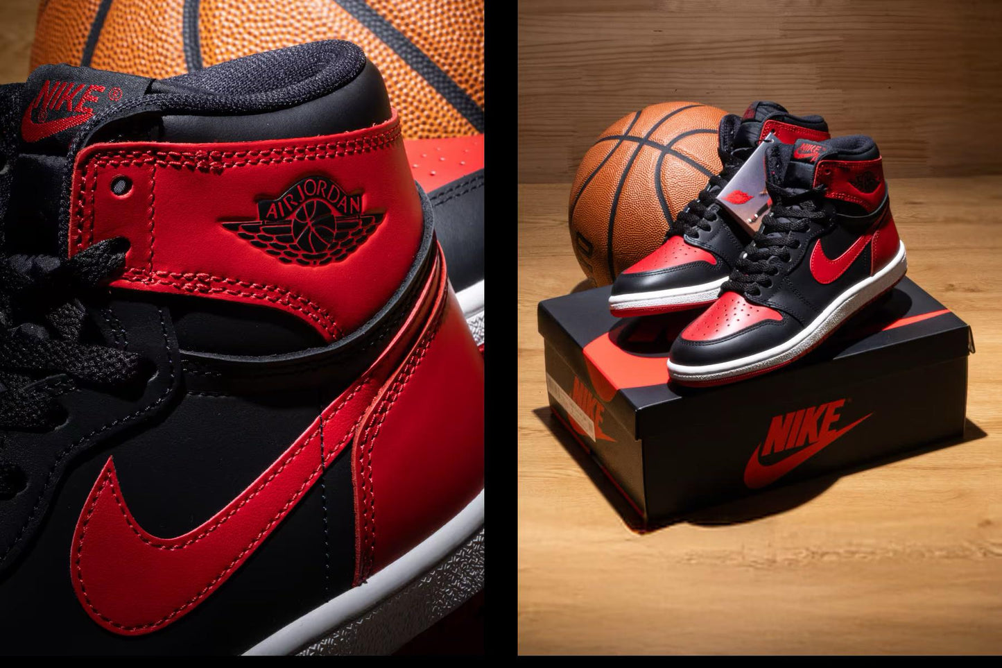 AIR JORDAN 1 HIGH 85 BRED/ BANNED