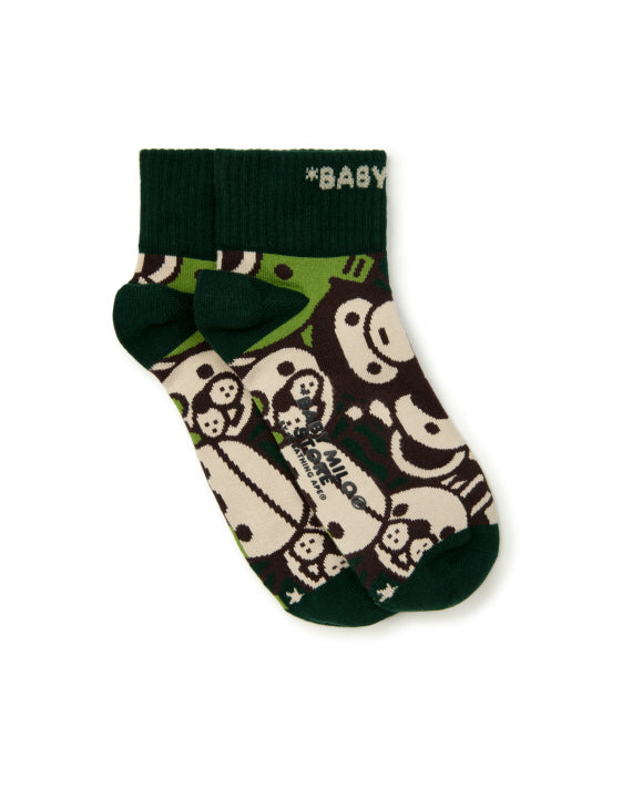 BABY MILO AND FRIENDS CAMO SOCKS - GREEN