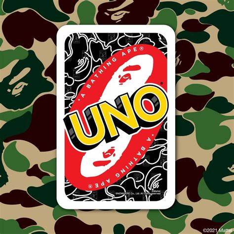 BAPE x UNO Mattel Creations Cards (FW21)