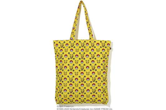 BAPE x Pokémon Tote Bag Yellow