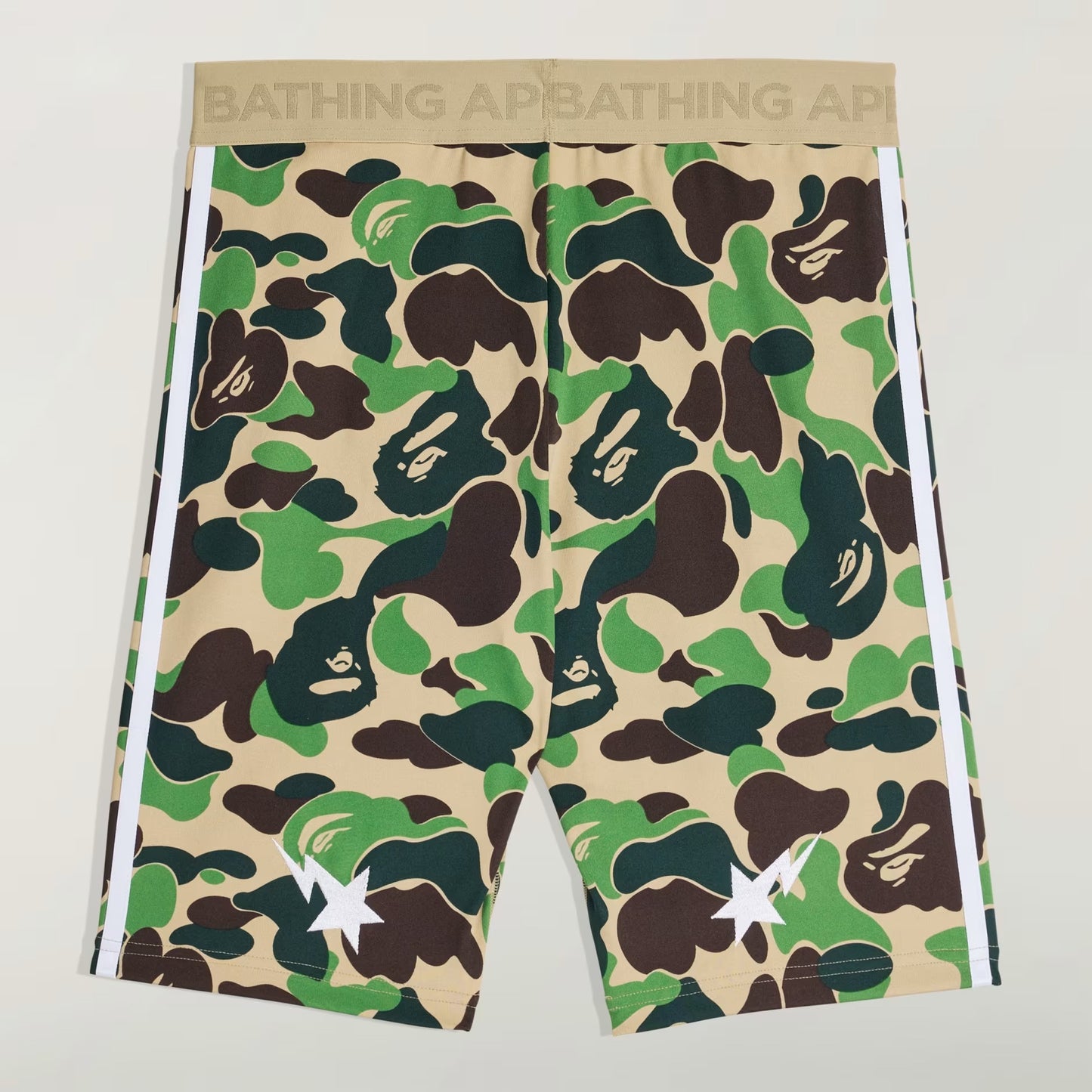 BAPE SOCCER TIGHTS - CAMO GREEN