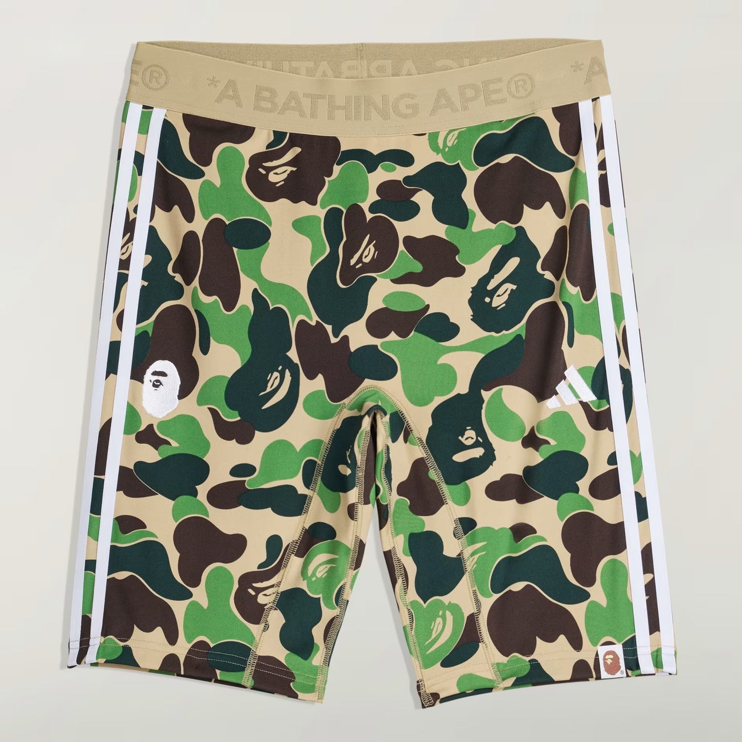 BAPE SOCCER TIGHTS - CAMO GREEN