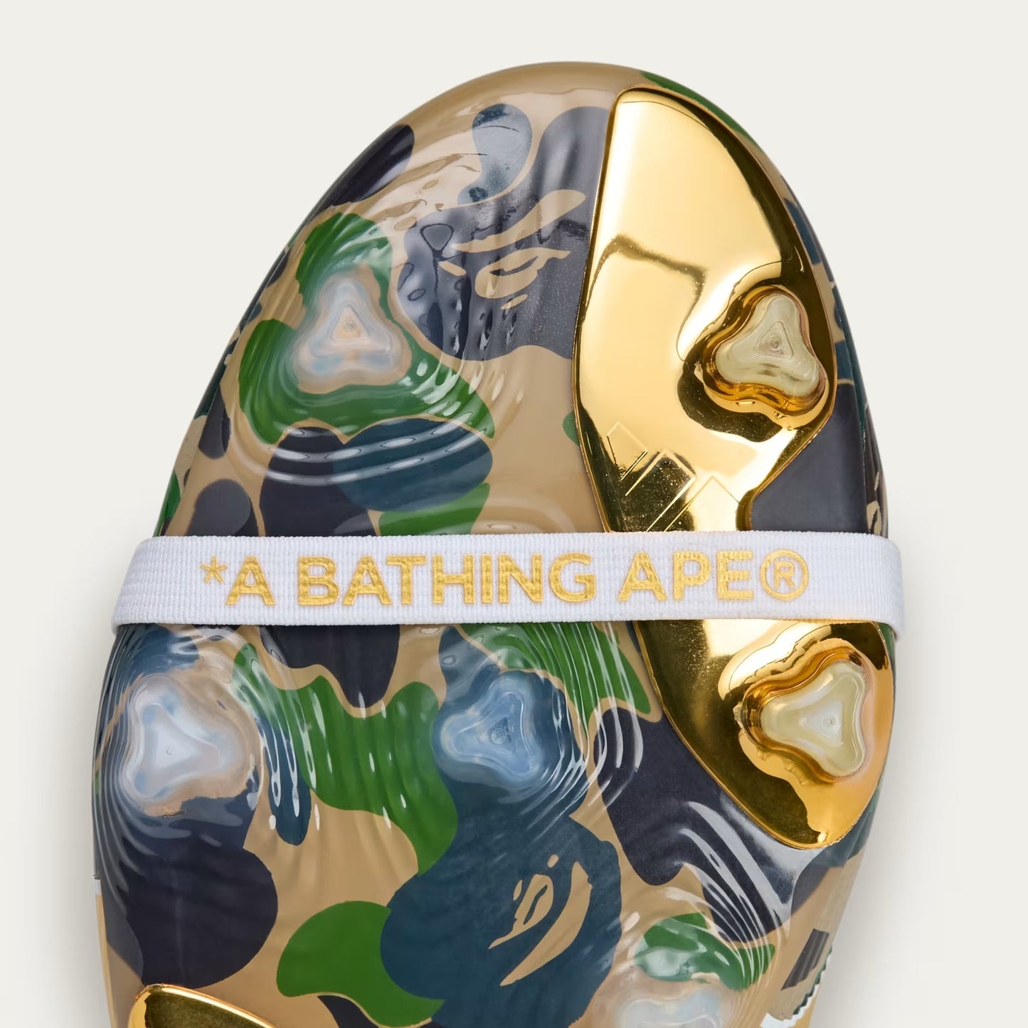 BAPE X ADIDAS PREDATOR ELITE FOLD-OVER TONGUE FIRM GROUND BOOTS LIMITED-EDITION PREDATOR ELITE BOOTS CLAD IN VIBRANT BAPE GRAPHICS