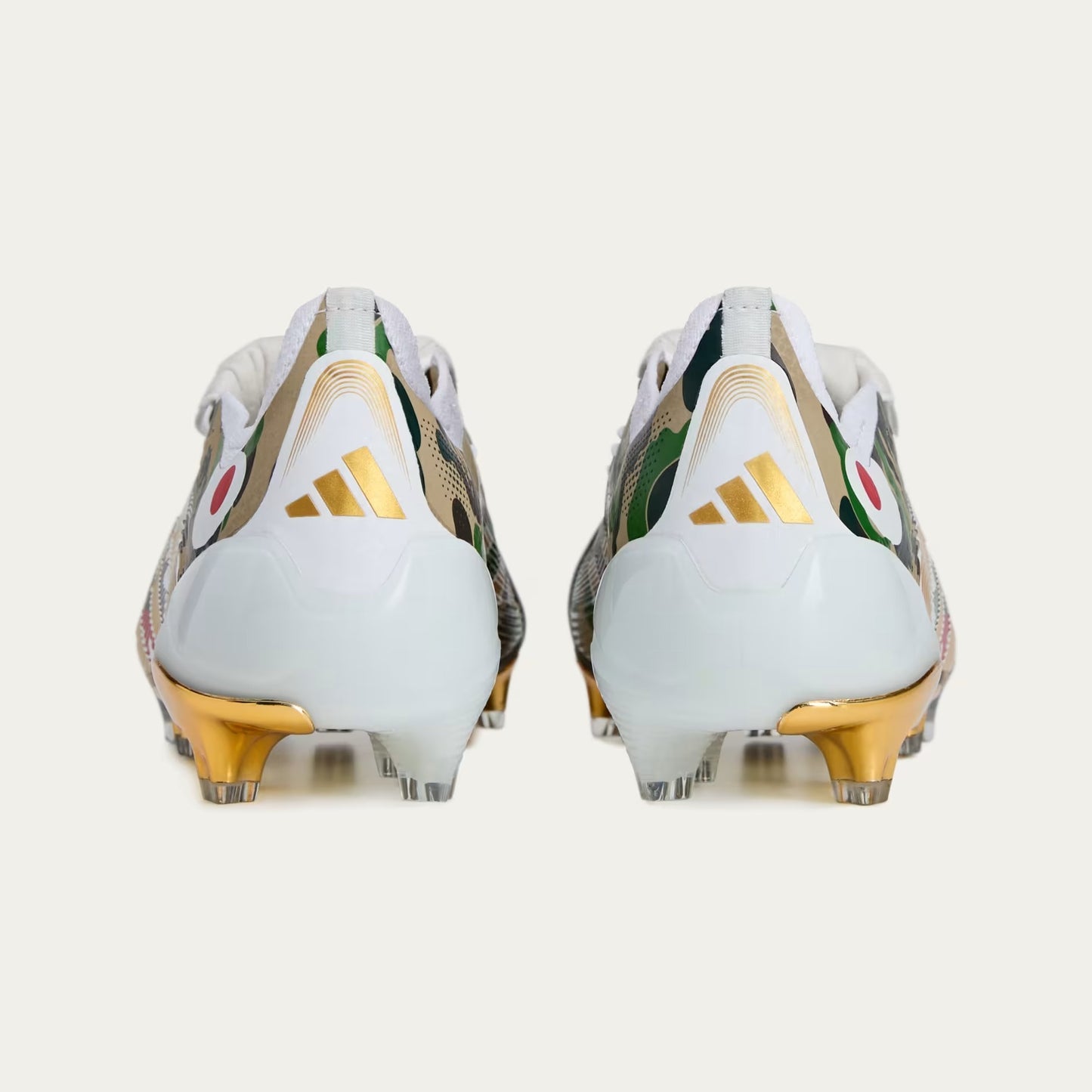 BAPE X ADIDAS PREDATOR ELITE FOLD-OVER TONGUE FIRM GROUND BOOTS LIMITED-EDITION PREDATOR ELITE BOOTS CLAD IN VIBRANT BAPE GRAPHICS