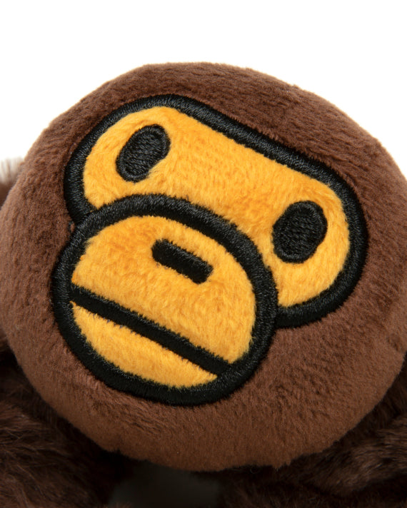 BABY MILO PLUSH MONKEY FACE HAIRBAND – BROWN FLUFFY HEADBAND FOR KIDS & ADULTS