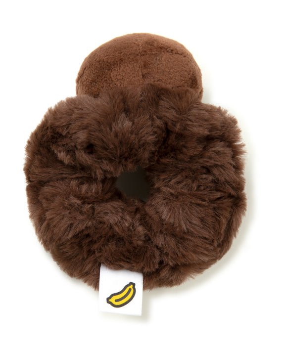 BABY MILO PLUSH MONKEY FACE HAIRBAND – BROWN FLUFFY HEADBAND FOR KIDS & ADULTS