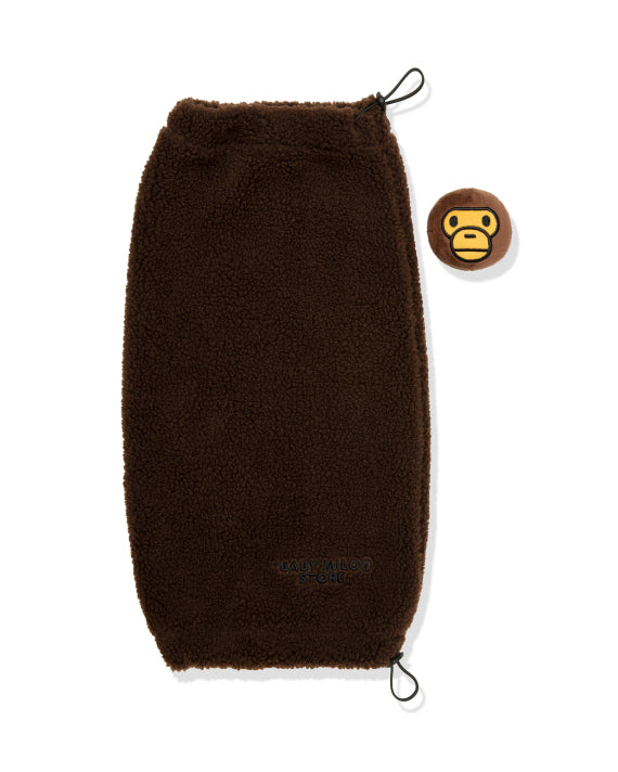 BABY MILO FLEECE LEG WARMER - BROWN