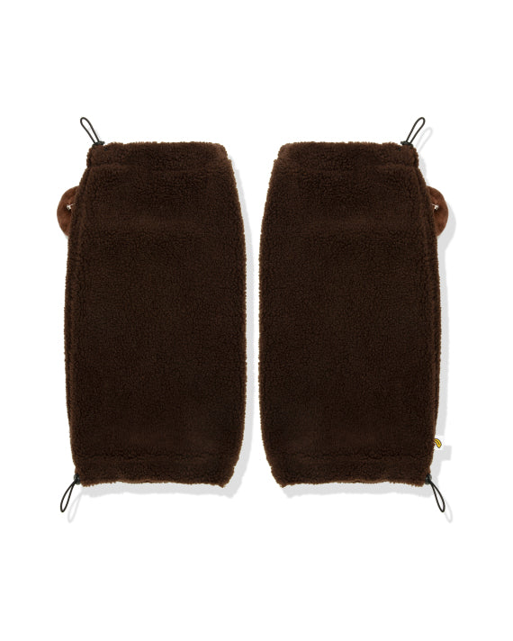BABY MILO FLEECE LEG WARMER - BROWN