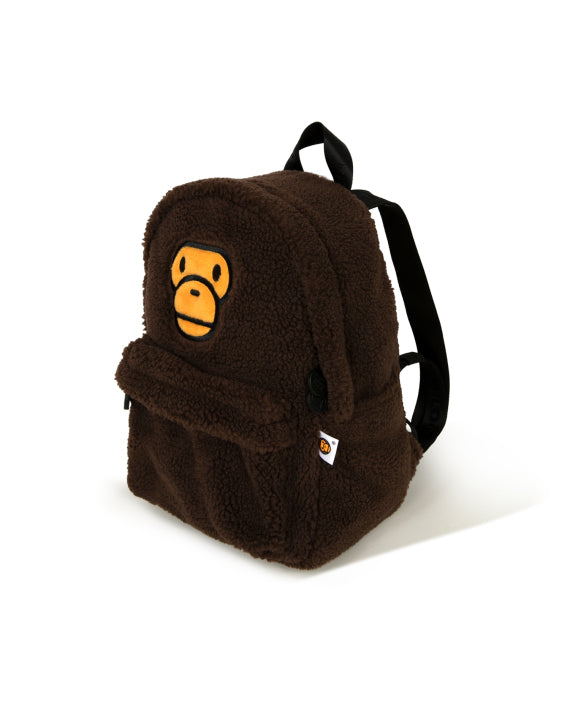 BABY MILO SHERPA MINI BACKPACK - BROWN