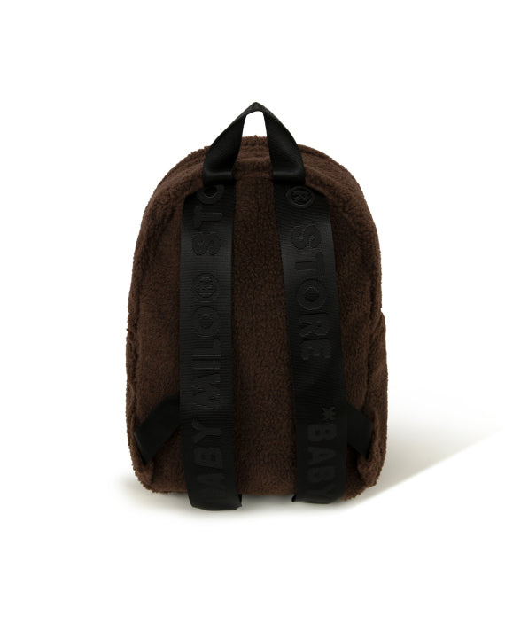 BABY MILO SHERPA MINI BACKPACK - BROWN