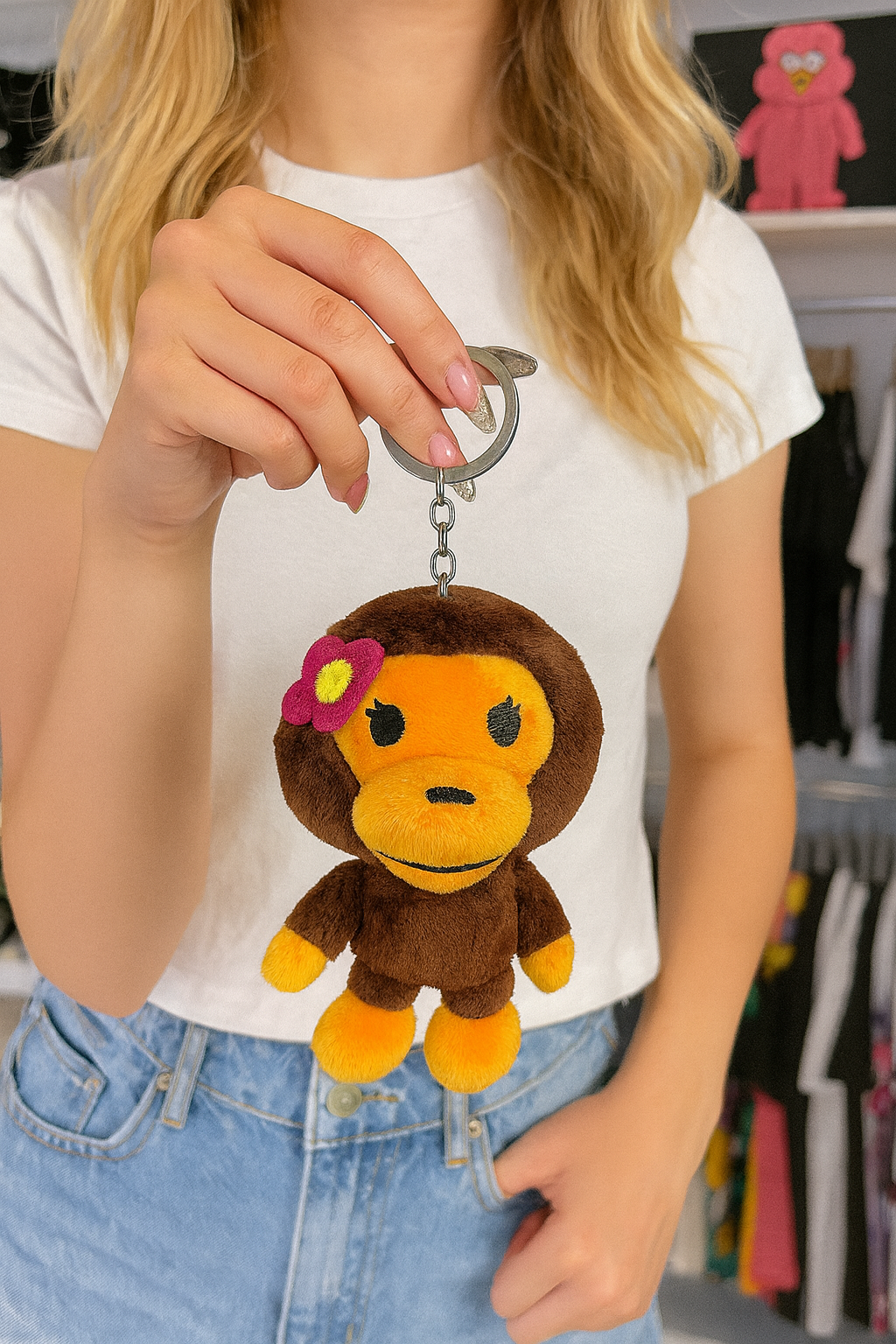 BABY MILO PLUSH KEYCHAIN – LISA
