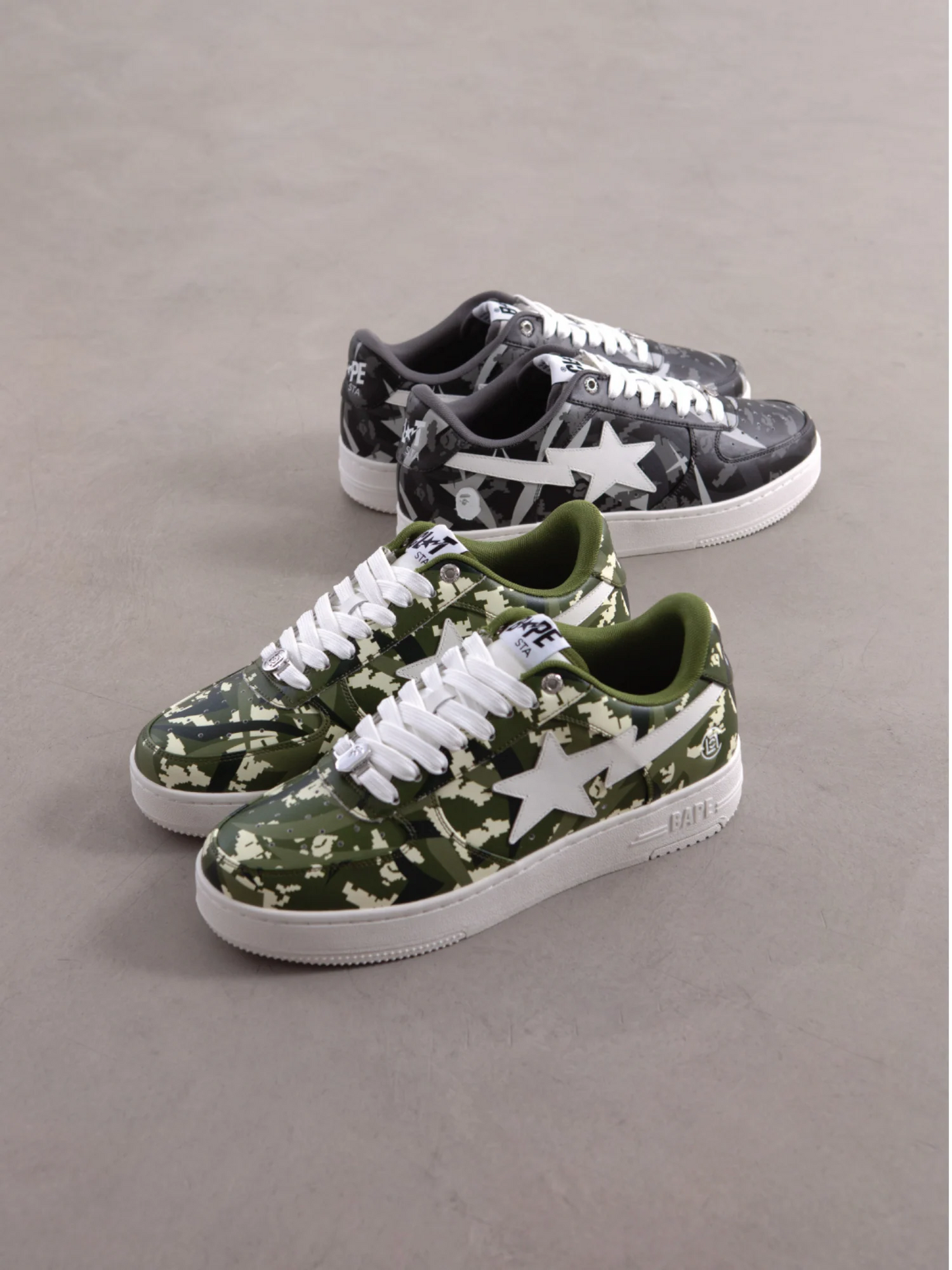 BAPE® X CLOT: CAMOUFLAGE REIMAGINATION BAPE STA™ CO-BRANDED SNEAKERS