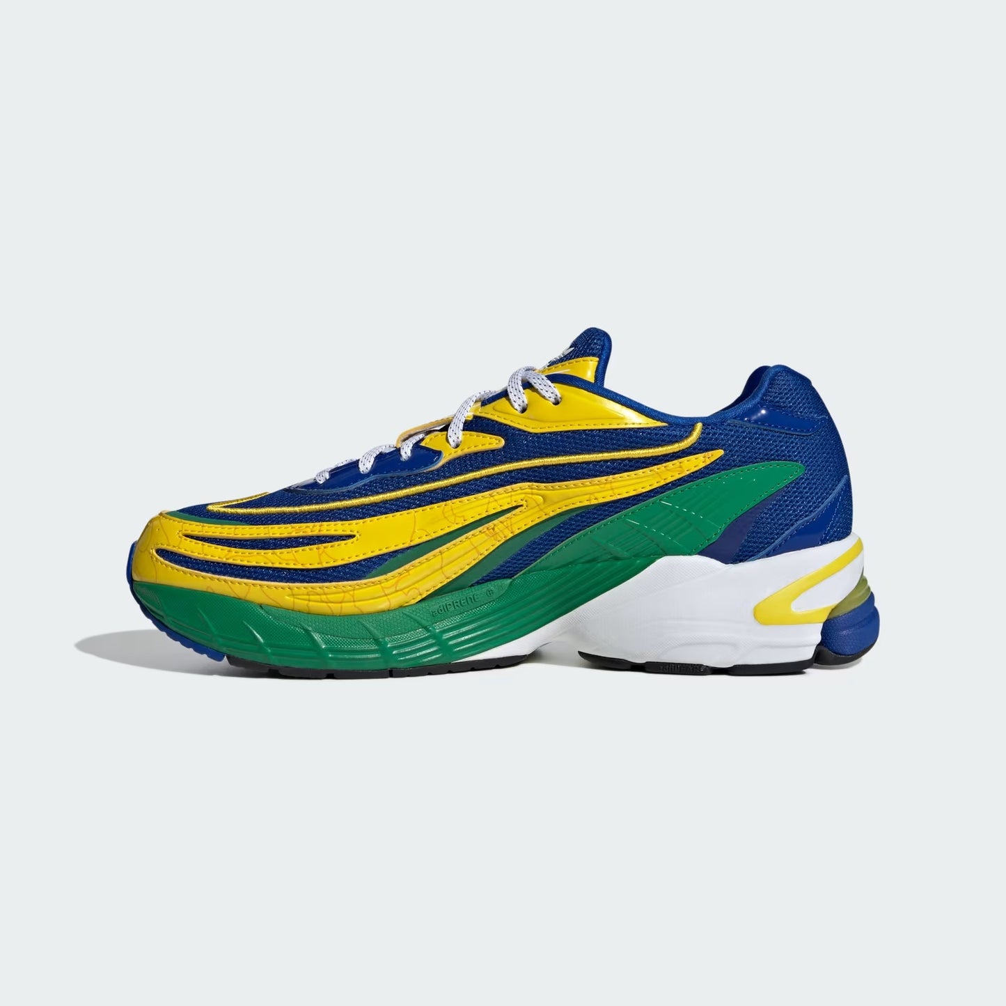 ORCATION BAPE SHOES - Y2K BRAZIL COLORWAY WITH ENAMEL LEATHER, AND COMES WITH EXTRA LACES