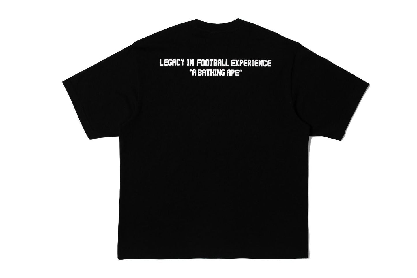 CR7 LIFE X A BATHING APE T-SHIRTS STYLE B - BLACK / CAMO GREEN