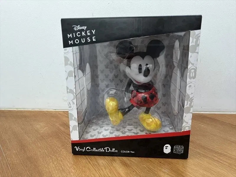 MEDICOM TOY VCD BAPE MICKEY MOUSE FIGURE COLOR VER. 2G TOKYO OSAKA EXCLUSIVE
