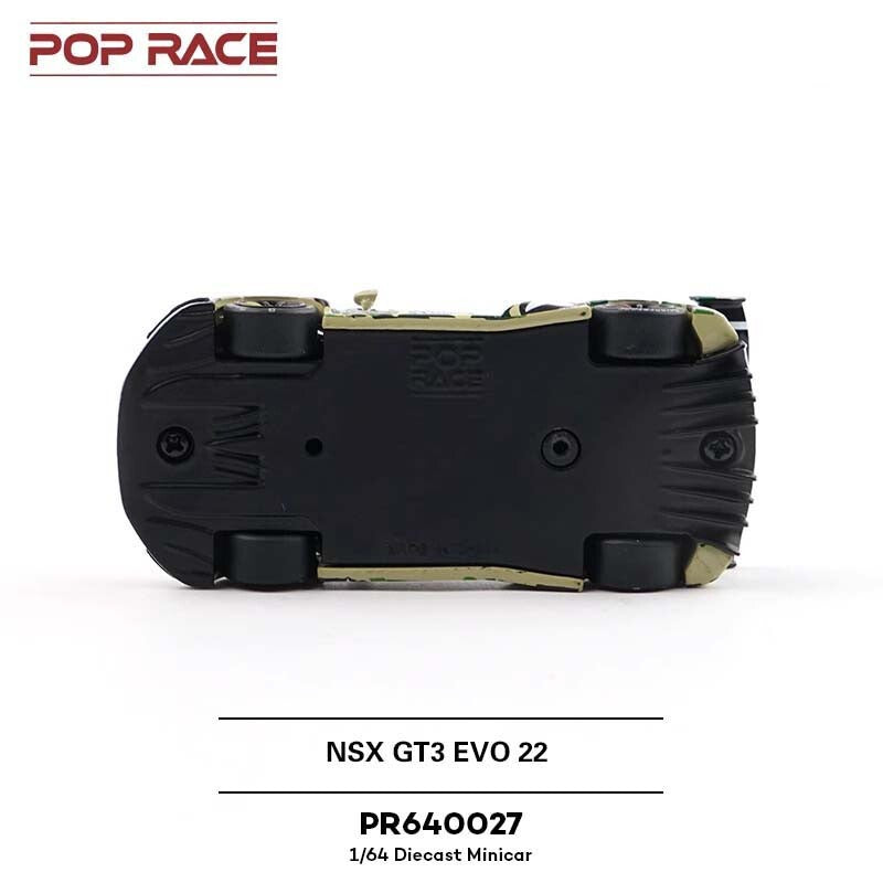 POP RACE 1:64 NSX GT3 EVO 22 BAPE DIECAST MODEL CAR