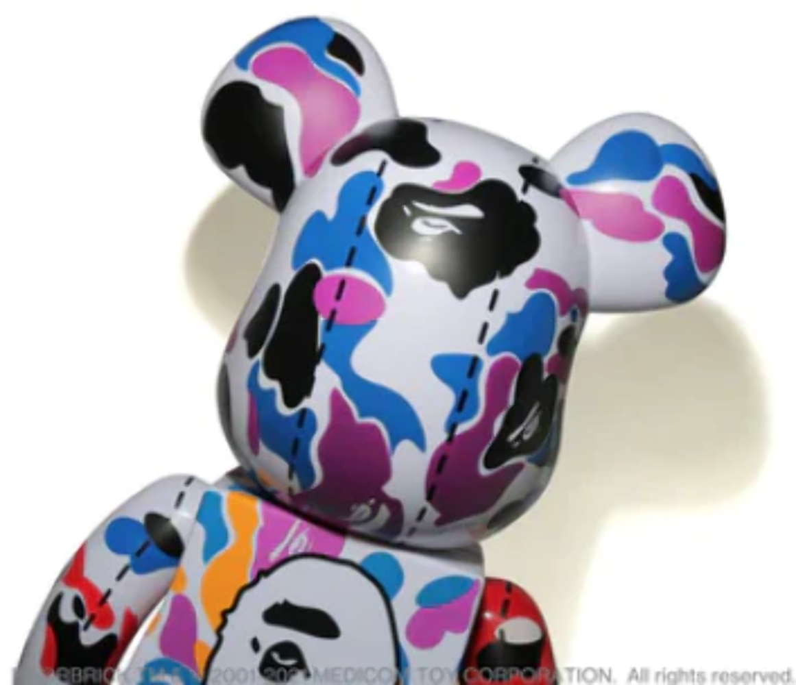 BEARBRICK X BAPE 28TH ANNIVERSARY CAMO #2 1000%
