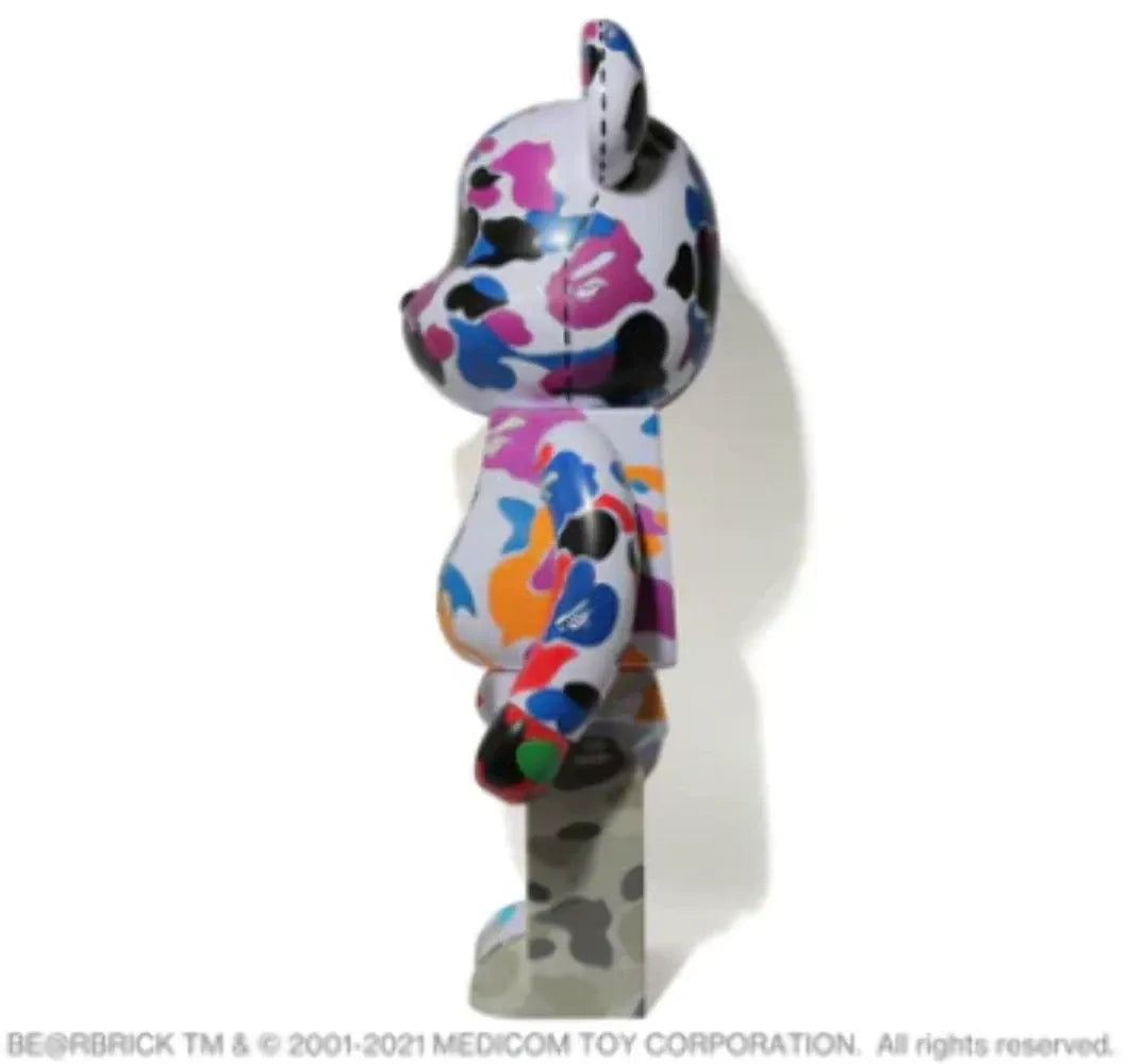 BEARBRICK X BAPE 28TH ANNIVERSARY CAMO #2 1000%