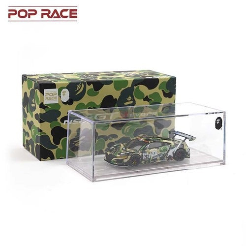 POP RACE 1:64 SKYLINE C210 BOSOZOKU STYLE BAPE DIECAST MODEL CAR