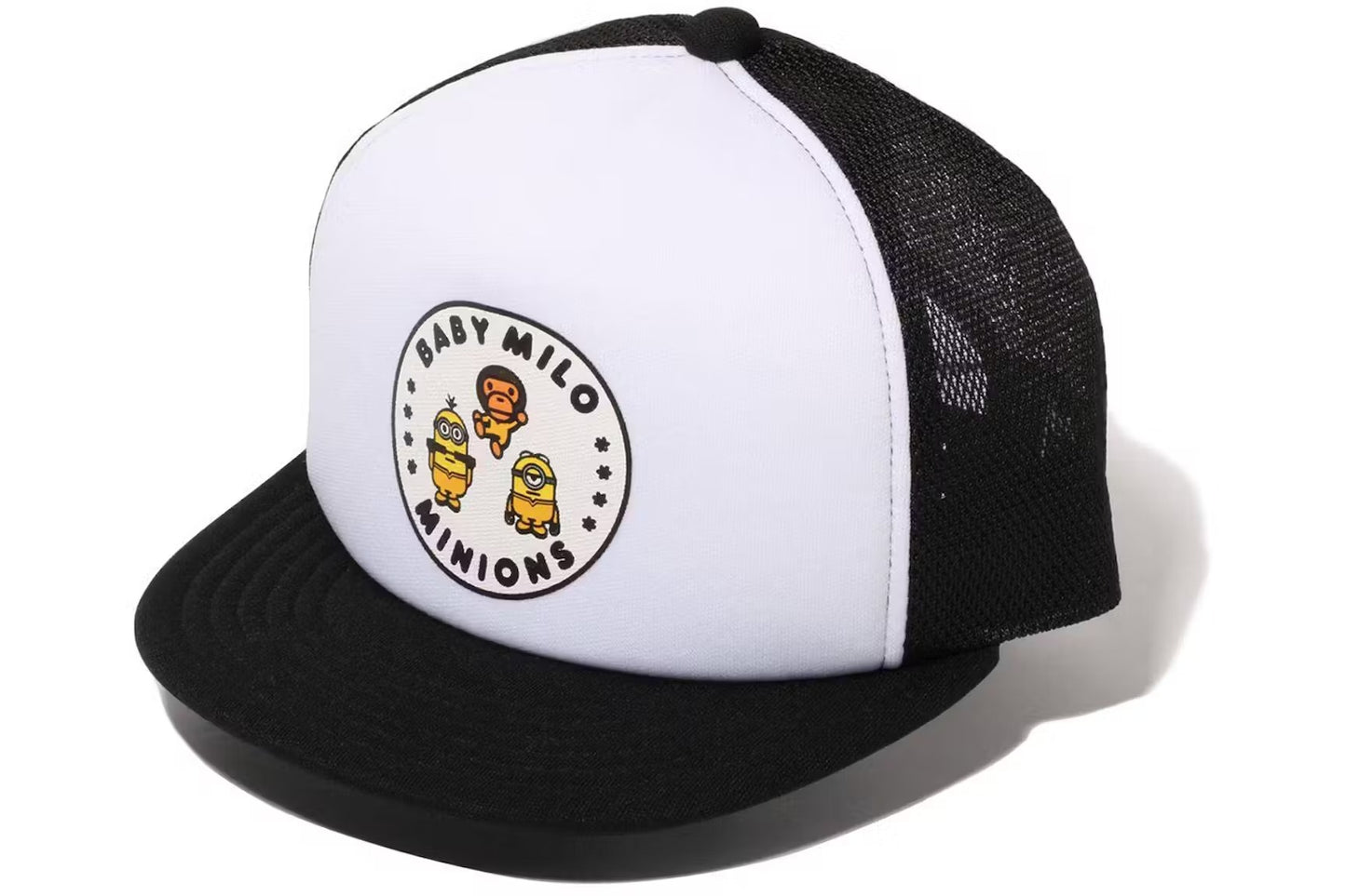 BAPE X MINIONS MESH CAP - BLACK