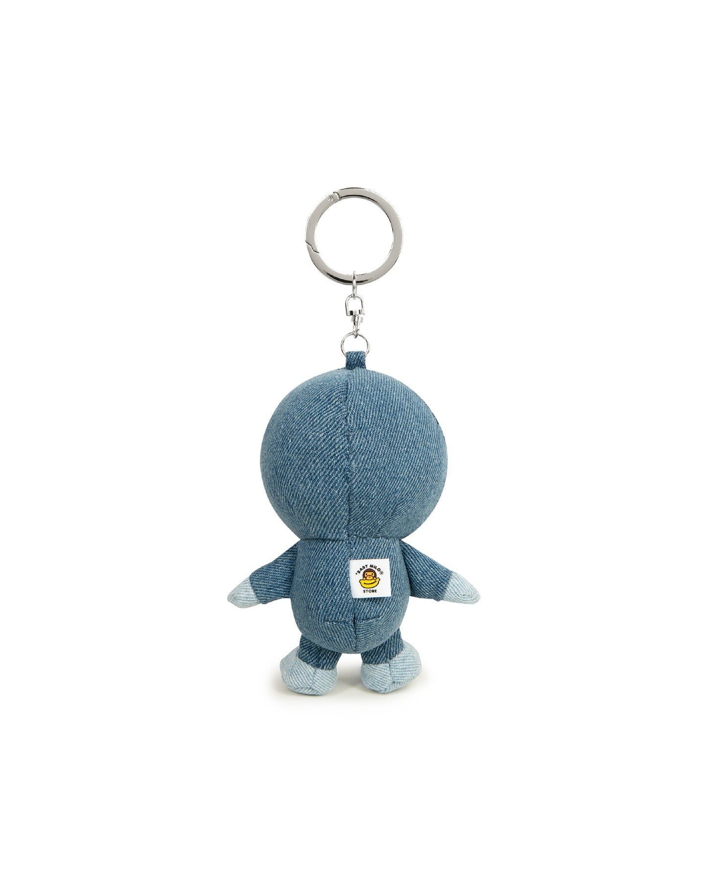 BABY MILO DENIM PLUSH DOLL KEYCHAIN