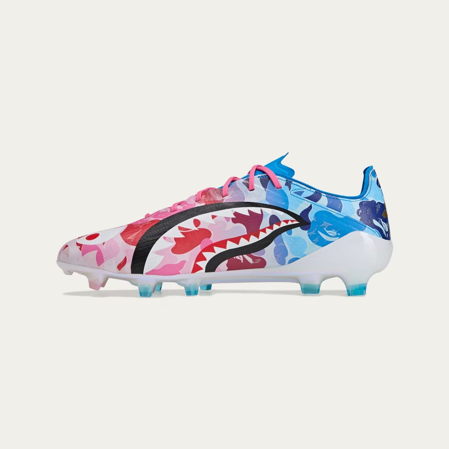 BAPE X ADIDAS F50 ELITE FIRM GROUND BOOTS - LIMITED-EDITION F50 ELITE BOOTS CLAD IN EFFERVESCENT BAPE GRAPHICS.