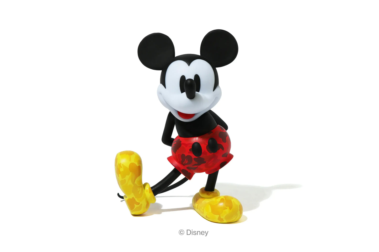 MEDICOM TOY VCD BAPE MICKEY MOUSE FIGURE COLOR VER. 2G TOKYO OSAKA EXCLUSIVE