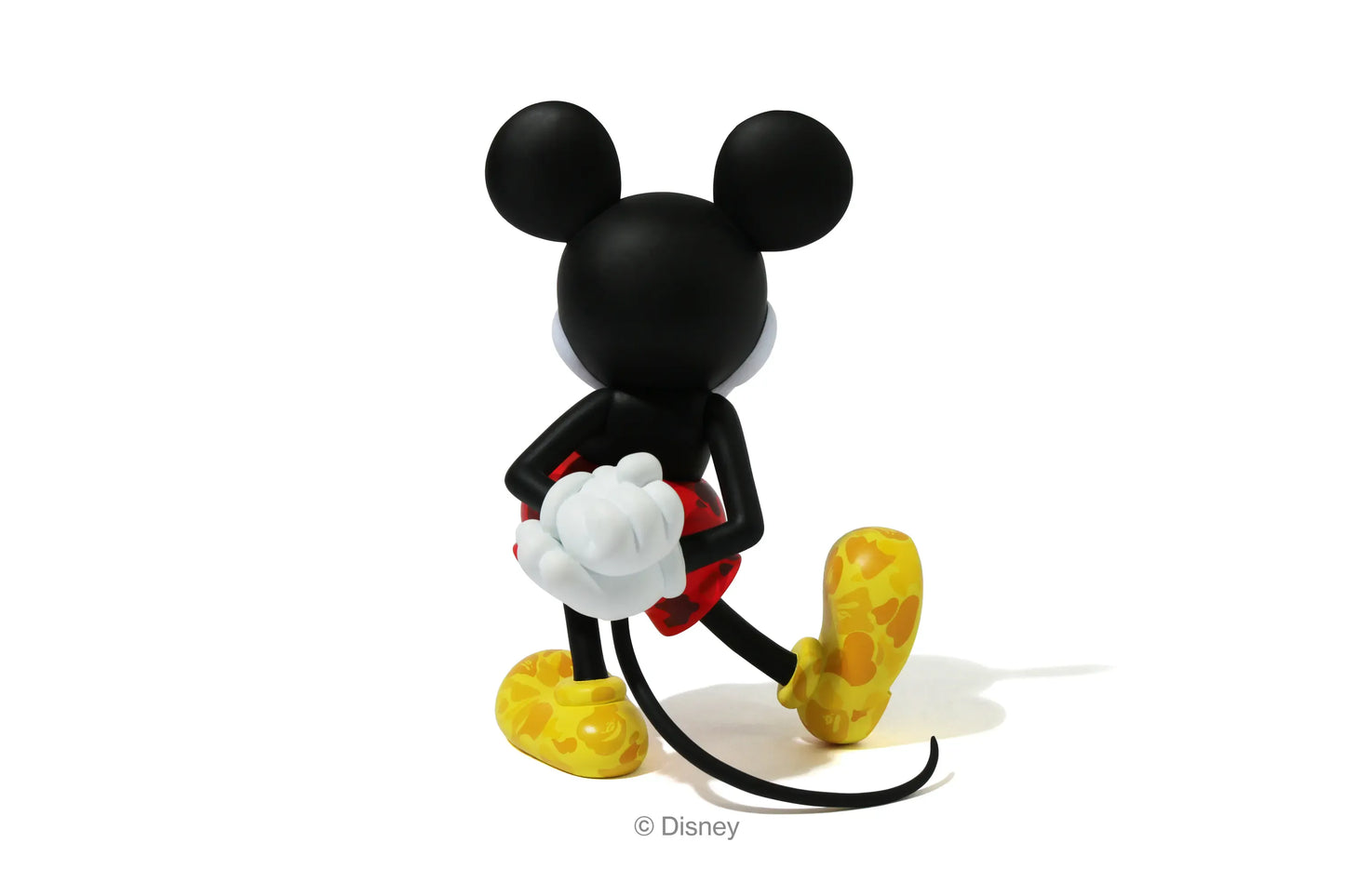 MEDICOM TOY VCD BAPE MICKEY MOUSE FIGURE COLOR VER. 2G TOKYO OSAKA EXCLUSIVE