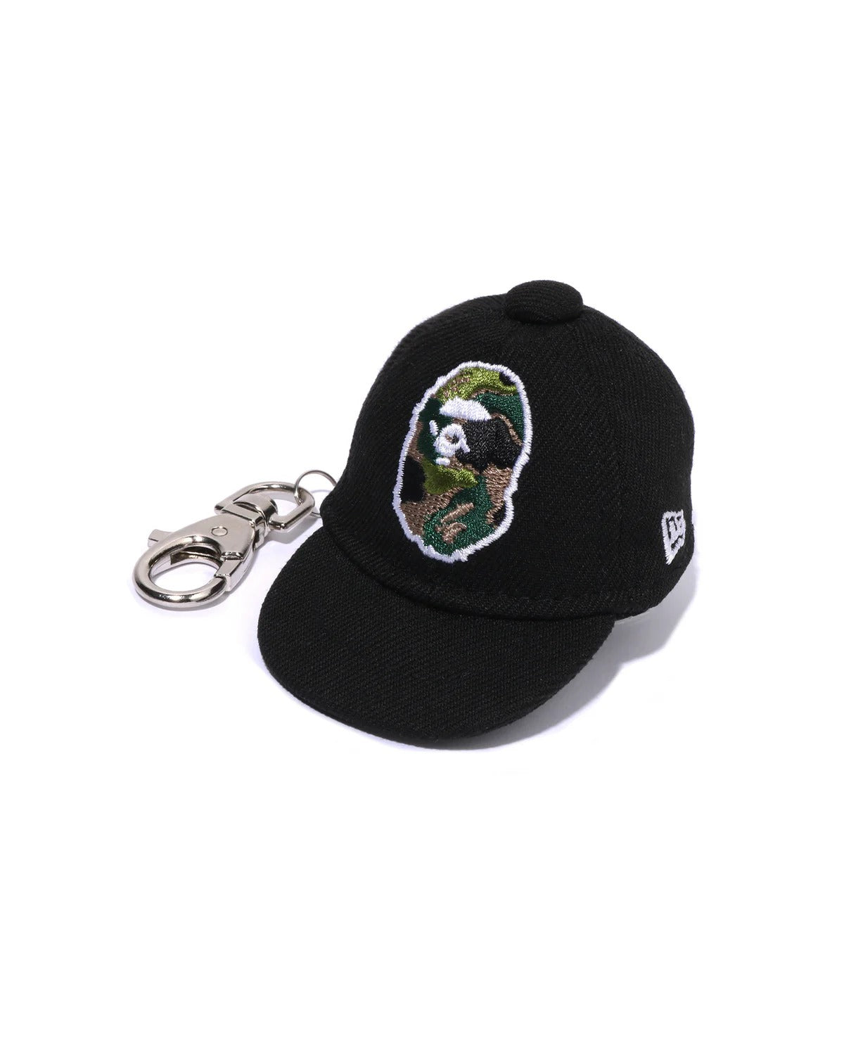 KIDS ABC CAMO APE HEAD NEW ERA CAP KEY CHAIN