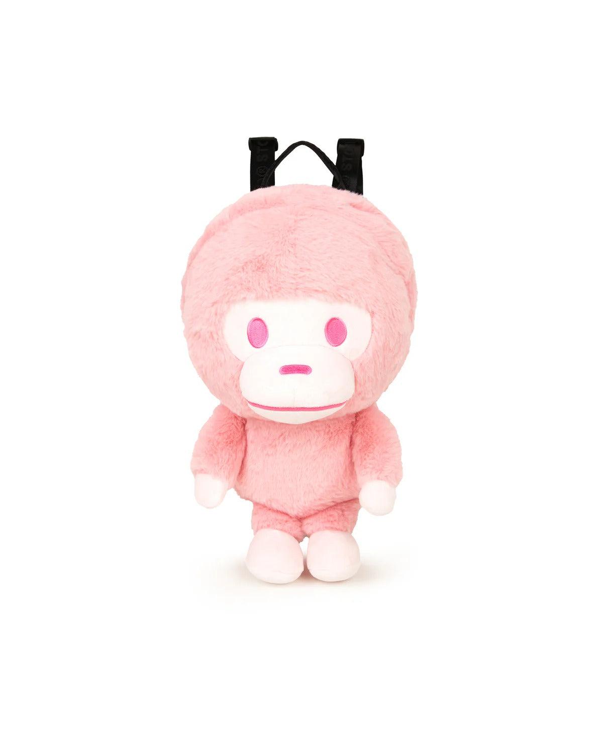 BAPE BABY MILO LARGE PLUSH BACKPACK PINK