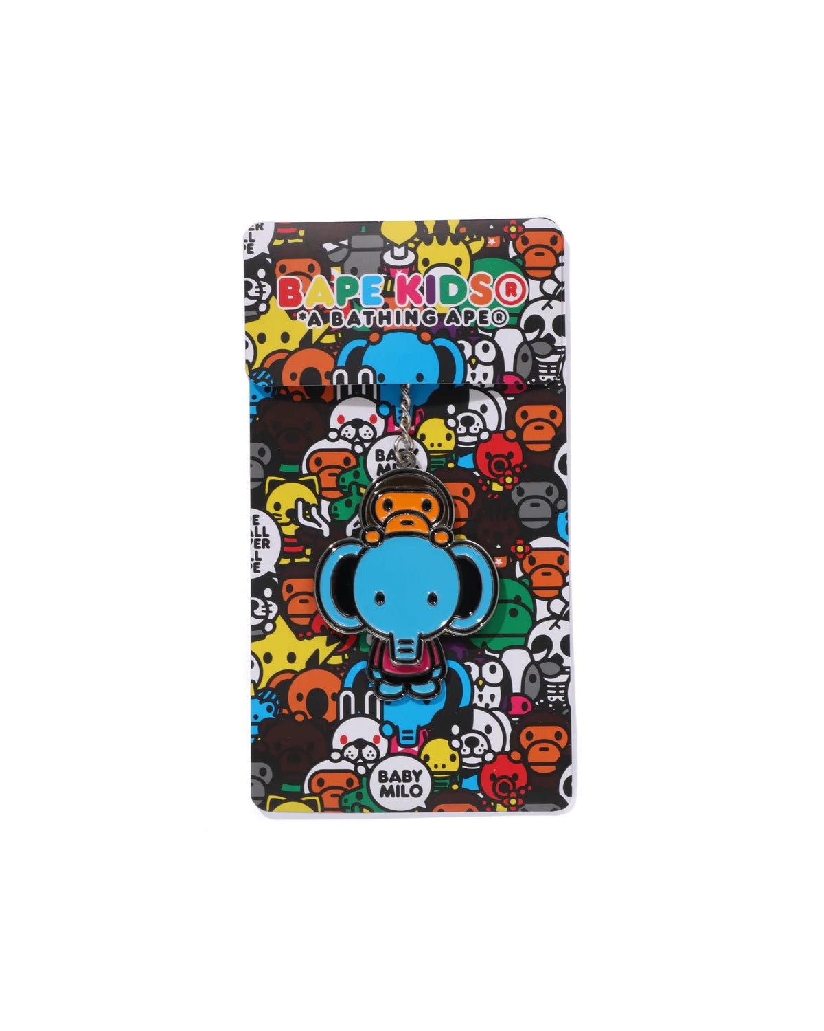KIDS BABY MILO KIDS ELEPH ON BABY MILO METAL KEYCHAIN