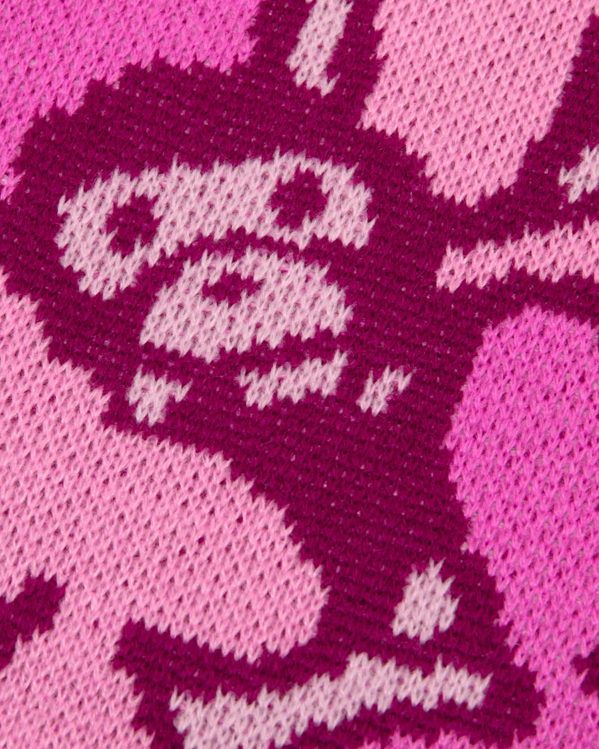 BABY MILO SCARF ALL-OVER MILO FACE PRINT CAMO PINK