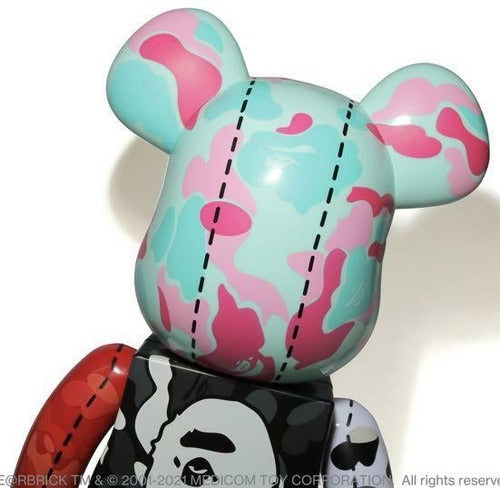 BEARBRICK X BAPE 28TH ANNIVERSARY CAMO #3 1000%