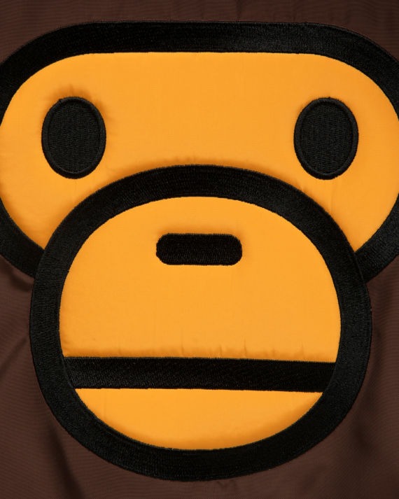 BABY MILO HEAD TOTE BAG BROWN