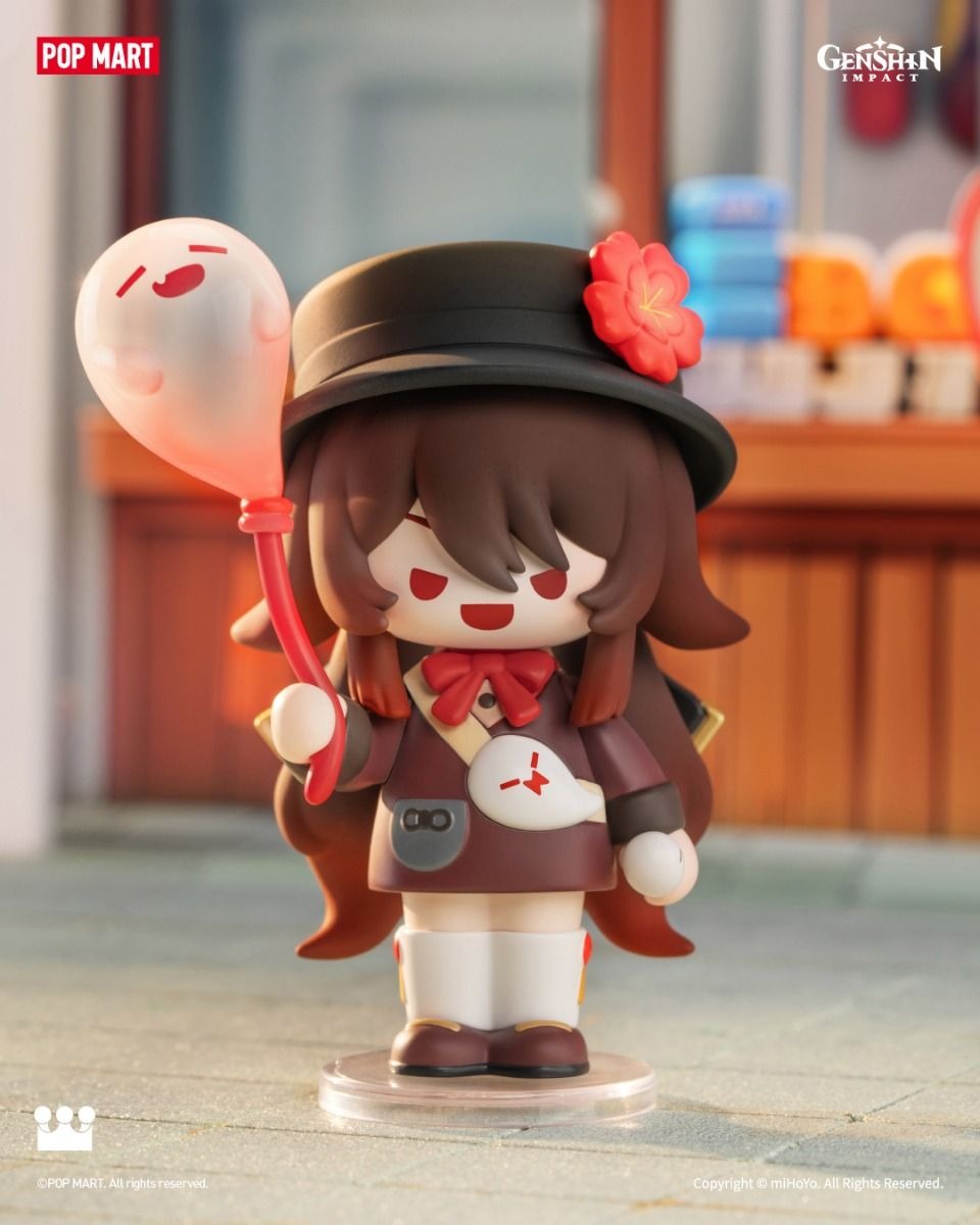 Pop Mart Pendant Blind Box - Genshin Impact Dress-Up Dreams Themed Chibi Series (Original Box of 12 Different Model)