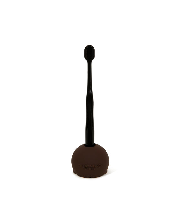 BABY MILO Toothbrush Holder with Milo Base – Brown & Black