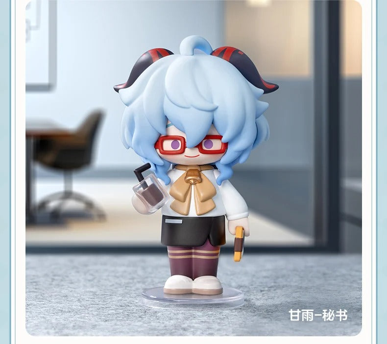 Pop Mart Pendant Blind Box - Genshin Impact Dress-Up Dreams Themed Chibi Series (Original Box of 12 Different Model)