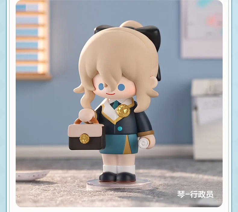 Pop Mart Pendant Blind Box - Genshin Impact Dress-Up Dreams Themed Chibi Series (Original Box of 12 Different Model)