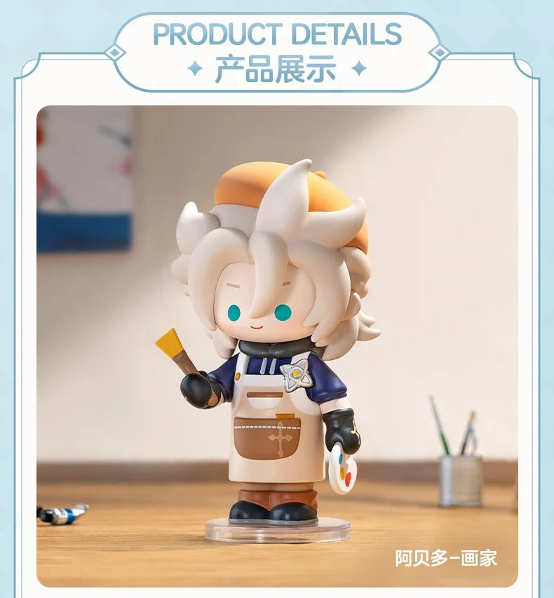 Pop Mart Pendant Blind Box - Genshin Impact Dress-Up Dreams Themed Chibi Series (Original Box of 12 Different Model)