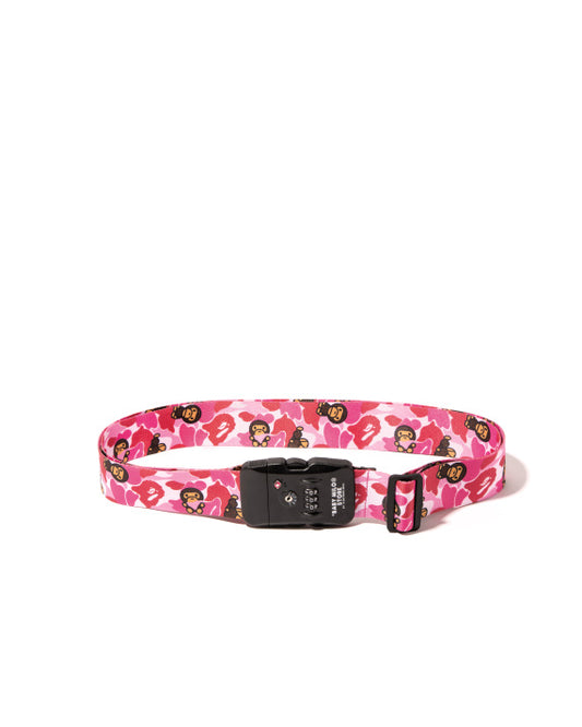 BABY MILO CAMO PINK LUGGAGE BELT