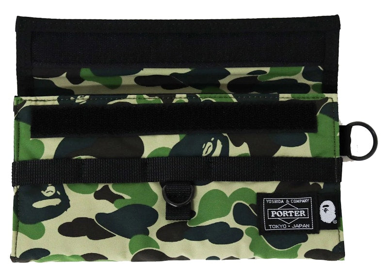 BAPE x Porter ABC Camo Long Wallet