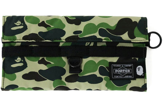 BAPE x Porter ABC Camo Long Wallet