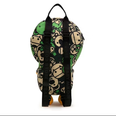 BAPE Baby Milo Plush Backpack Green