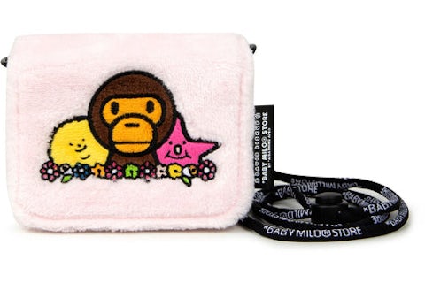 BAPE Baby Milo x Biskup Shoulder Bag Pink (FW24)